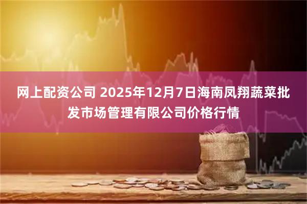 网上配资公司 2025年12月7日海南凤翔蔬菜批发市场管理有限公司价格行情