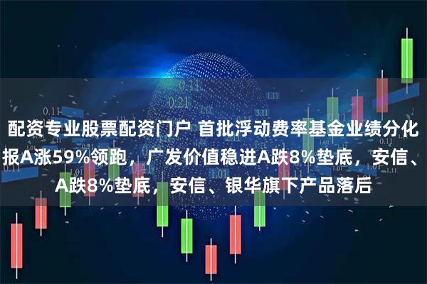 配资专业股票配资门户 首批浮动费率基金业绩分化悬殊：华商致远回报A涨59%领跑，广发价值稳进A跌8%垫底，安信、银华旗下产品落后